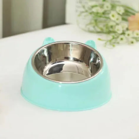 Dual Anti-Spill Pet Bowls
