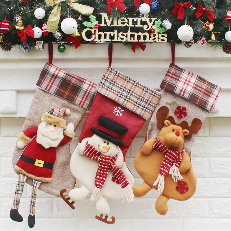 Holiday Charm Stocking Bags