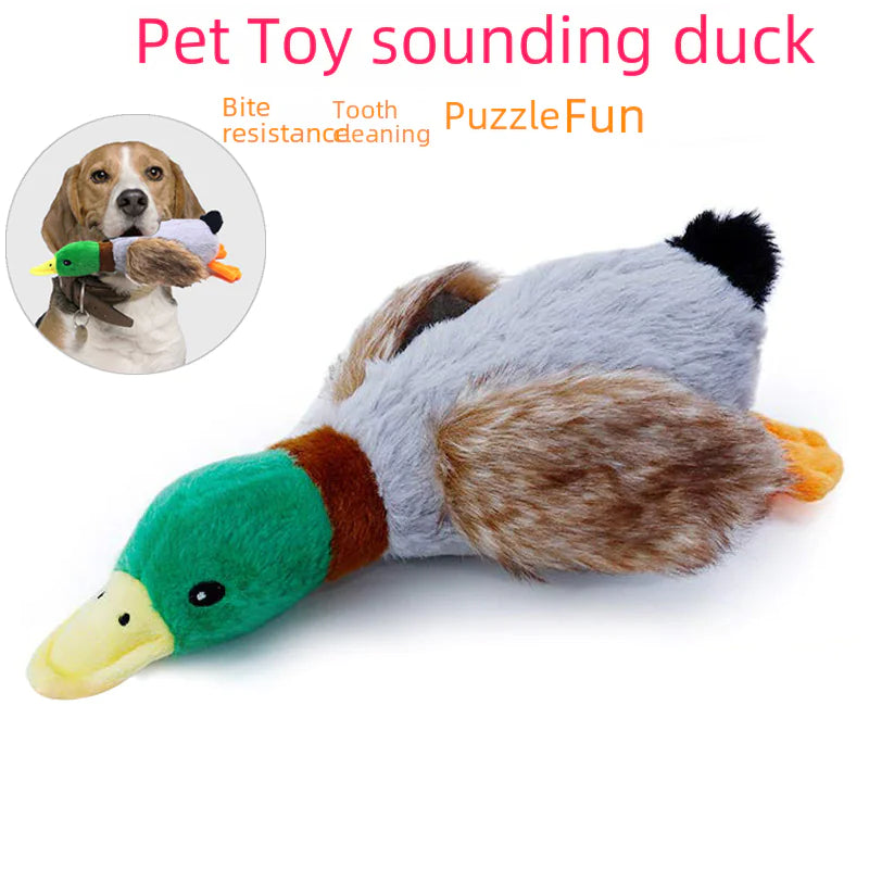 Quacky Plush Dog Duck