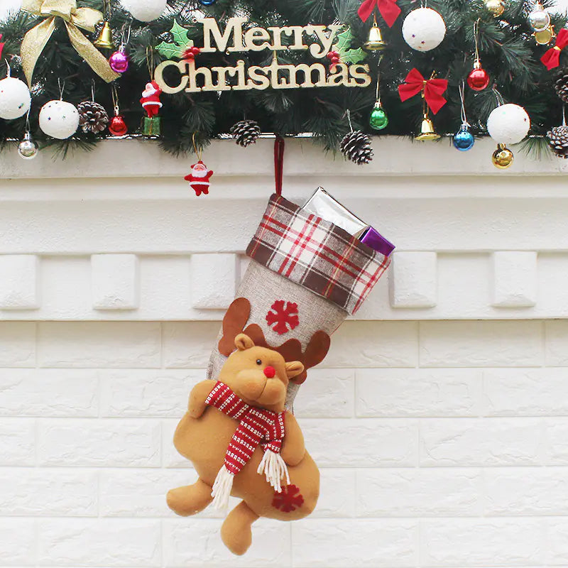 Holiday Charm Stocking Bags