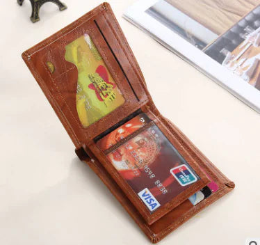Stylish PU Leather Money Holder